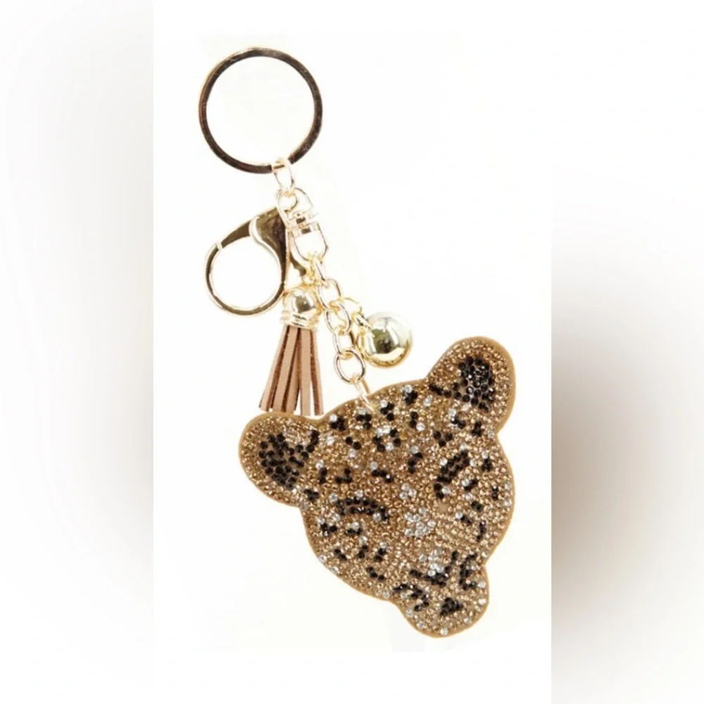 Tiger 🐅 Bling Bag Charm/Keychain - Picture 1 of 4
